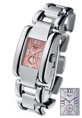 Chopard La Strada Series Steel White Ladies Swiss Quartz Watch 418380 Chopard La Strada Series Steel White Ladies Swiss Quartz Watch 418380