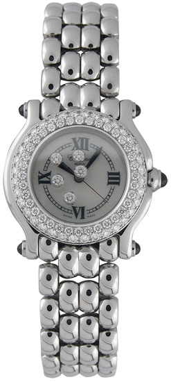 Chopard Happy Sport Series Stainless Steel Ladies Swiss Quartz Watch 278294-23