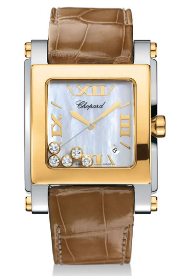 Chopard Happy Sport Series Diamond Two Tone Stainless Steel Ladies Swiss Quartz Wristwatch 288471 Chopard Happy Sport Series Diamond Two Tone Stainless Steel Ladies Swiss Quartz Wristwatch 288471