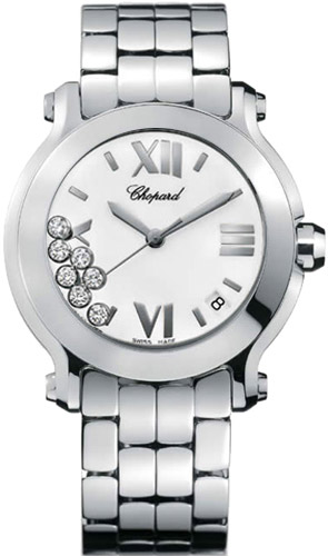 Chopard Happy Sport Series Ladies Swiss Quartz Watch 278477-3001