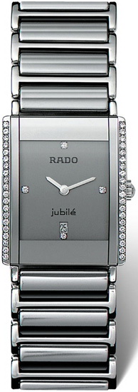 Rado Integral Series Midsize Quartz Unisex Watch R20429722 in Grey