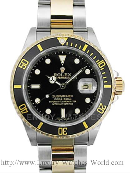 Rolex Submariner 18k & SS RX404