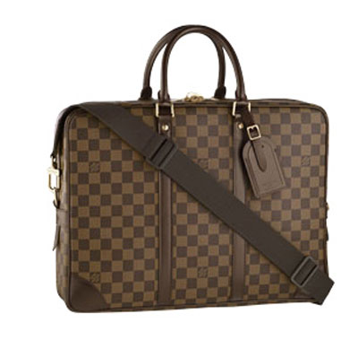 Louis Vuitton Damier Ebene Canvas Porte Documents Voyage GM N41122