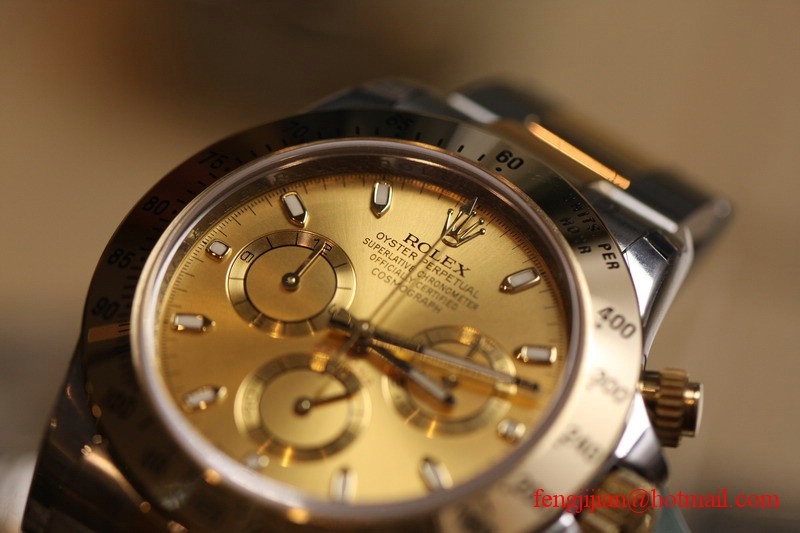 Rolex Steel Gold Cosmograph Daytona Watch 116523-78593