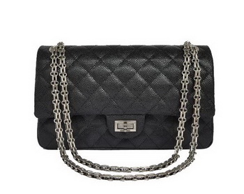 Chanel A30226 Classic Flap Bag Cannage Black