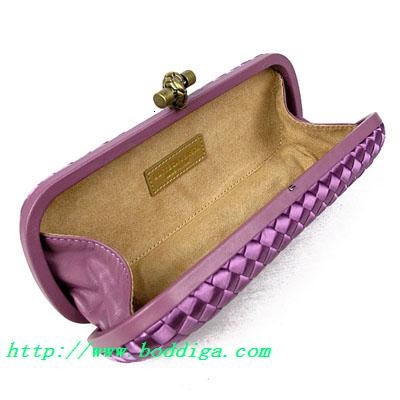 Hot Sell Bottega Veneta clutch purse 8651 Purple