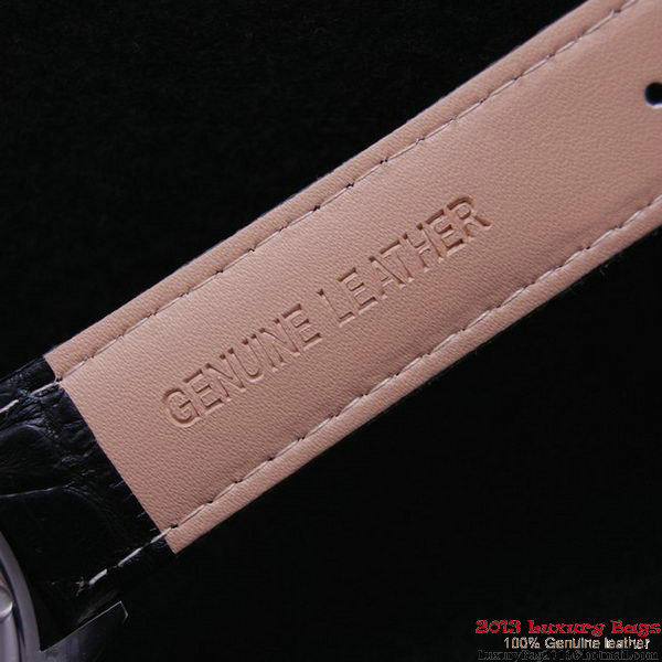 OMEGA DE VILLE Automatic Chronometer Steel on Black Leather Strap OM77205 OMEGA DE VILLE Automatic Chronometer Steel on Black Leather Strap OM77205