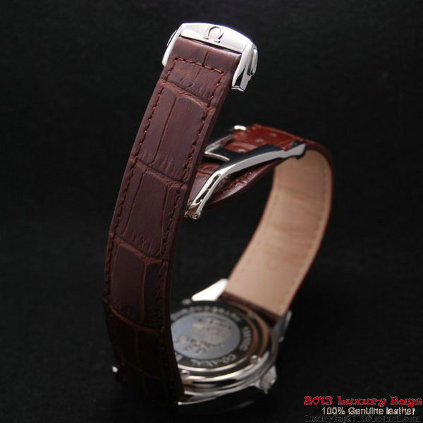 OMEGA DE VILLE Automatic Chronometer Steel on Black Leather Strap OM77205 OMEGA DE VILLE Automatic Chronometer Steel on Black Leather Strap OM77205