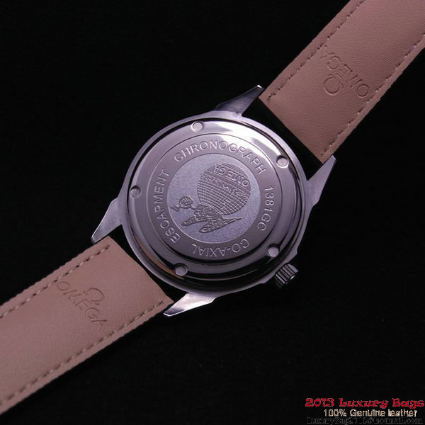 OMEGA DE VILLE Automatic Chronometer Steel on Brown Leather Strap OM77201 OMEGA DE VILLE Automatic Chronometer Steel on Brown Leather Strap OM77201