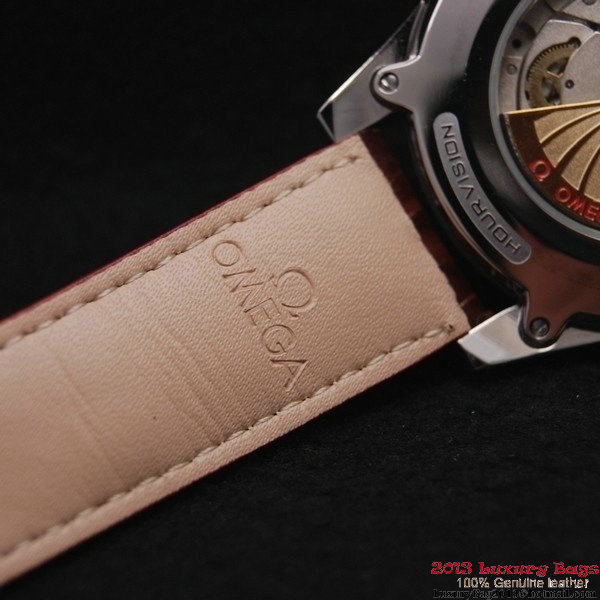 OMEGA DE VILLE Co-AXIAL CHRONOMETER Steel on Black Leather Strap OM77011 OMEGA DE VILLE Co-AXIAL CHRONOMETER Steel on Black Leather Strap OM77011