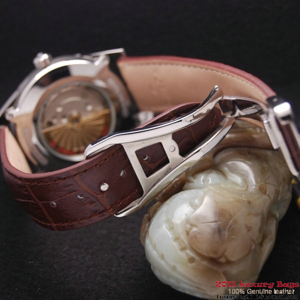 OMEGA DE VILLE Co-AXIAL CHRONOMETER Steel on Brown Leather Strap OM77005 OMEGA DE VILLE Co-AXIAL CHRONOMETER Steel on Brown Leather Strap OM77005