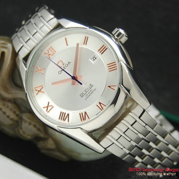 OMEGA DE VILLE Co-AXIAL CHRONOMETER Steel on Steel Strap OM77012 OMEGA DE VILLE Co-AXIAL CHRONOMETER Steel on Steel Strap OM77012