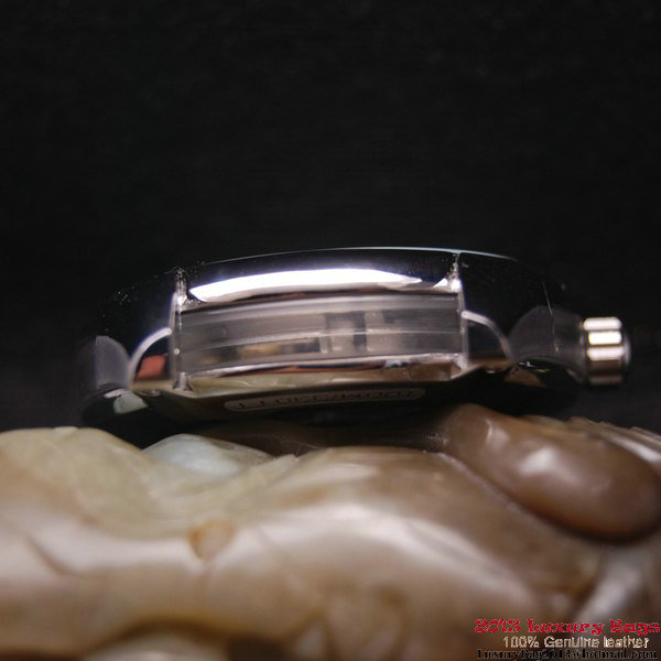 OMEGA DE VILLE HOUR VISION ANNUAL CALENDAR Steel on Black Leather Strap OM77106 OMEGA DE VILLE HOUR VISION ANNUAL CALENDAR Steel on Black Leather Strap OM77106