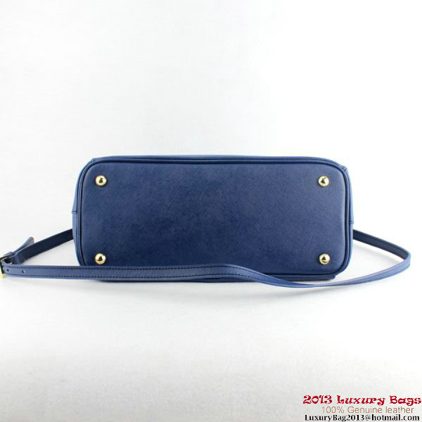 2013 Prada Saffiano Tote Bag 1801 Blue