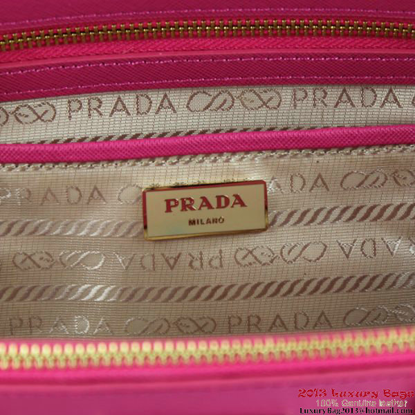 2013 Prada Saffiano Tote Bag 1801 Peach