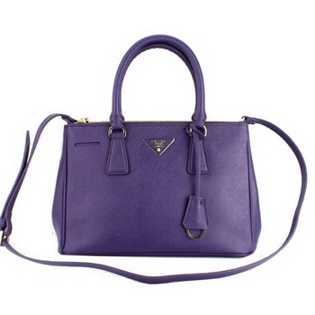 2013 Prada Saffiano Tote Bag 1801 Purple