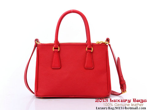 New Color Prada Saffiano Calfskin Leather Small Bag BN2316 Red