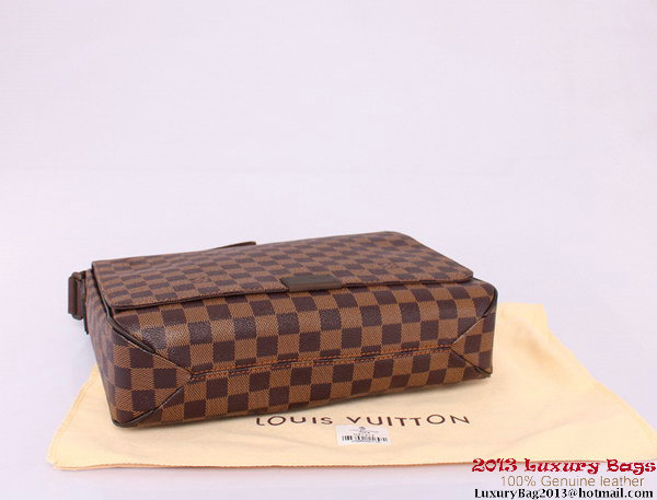 Louis Vuitton Damier Ebene Canvas District MM Messenger Bags N41212