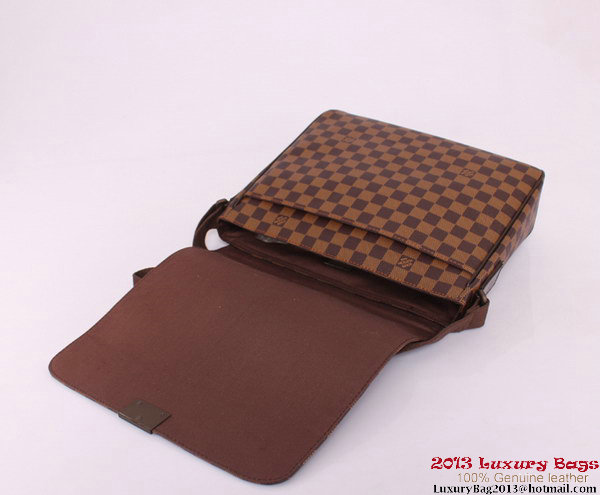 Louis Vuitton Damier Ebene Canvas District MM Messenger Bags N41212