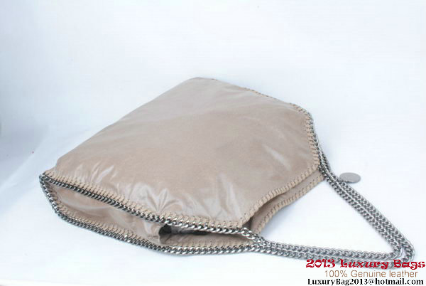 Stella McCartney Falabella PVC Fold Over Tote Bag 811 Apricot