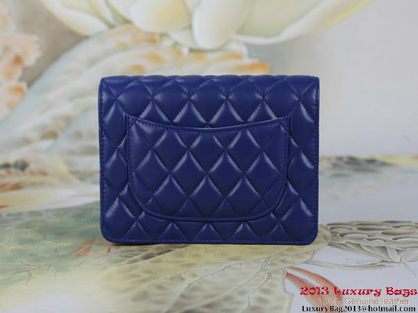 Chanel A33814 Original Leather mini Flap Bag RoyalBlue