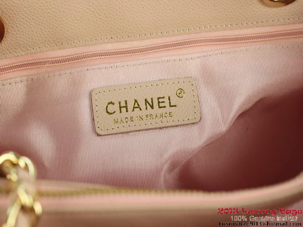 Replica Chanel A50995 Pink Original Cannage Leather Shoulder Bag Gold