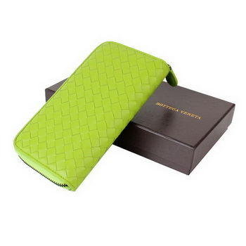 Bottega Veneta Intrecciato Nappa Continental Wallet BV1008 Green