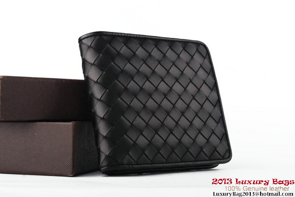 Bottega Veneta Intrecciato Nappa Wallet BV1581 Black