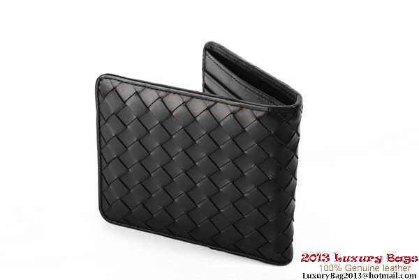 Bottega Veneta Intrecciato Nappa Wallet BV1581 Black