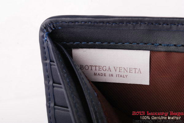 Bottega Veneta Intrecciato Nappa Wallet BV1581 RoyalBlue