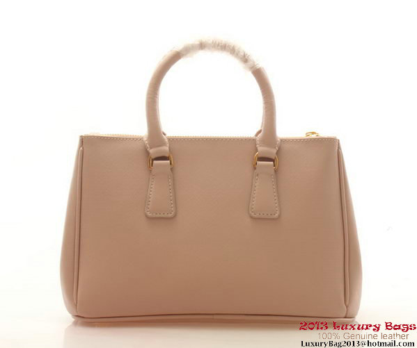 Prada Saffiano Leather 30cm Tote Bag BN1801 Light Pink