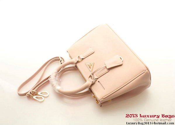 Prada Saffiano Leather 30cm Tote Bag BN1801 Light Pink