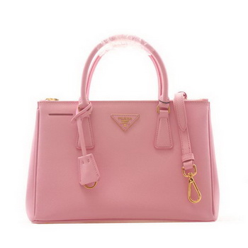 Prada Saffiano Leather 30cm Tote Bag BN1801 Pink