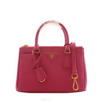 Prada BN2316 Peach Saffiano Calfskin Leather Small Bag