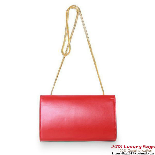 Yves Saint Laurent Small Monogramme Cross-body Shoulder Bag 5475 Red