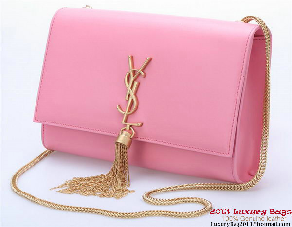 Yves Saint Laurent Small Monogramme Cross-body Shoulder Bag Y042 Pink