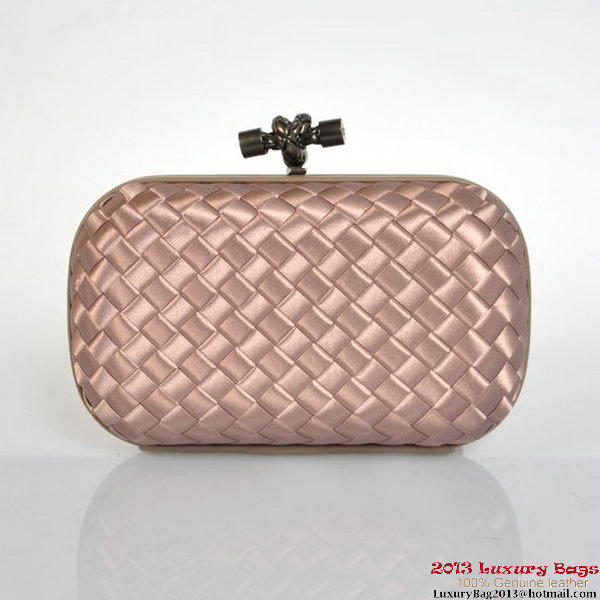 Bottega Veneta 8651S Intrecciato Silk Stretch Knot Clutches