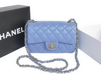 Chanel Classic Flap Bags Lavender Original Sheepskin Leather A1116 Gold