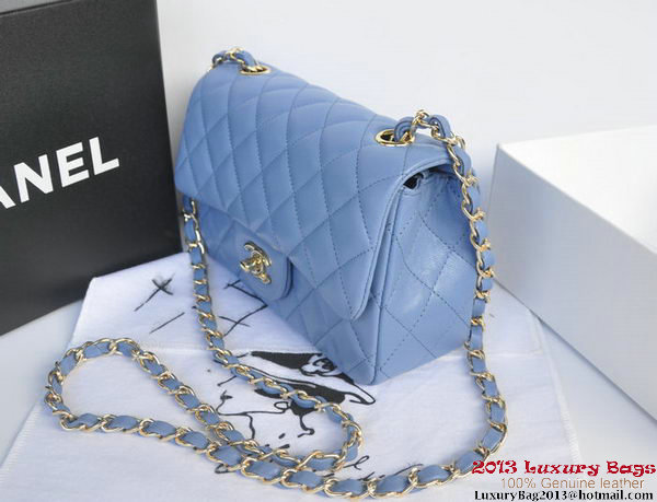 Chanel Classic Flap Bags Lavender Original Sheepskin Leather A1116 Gold