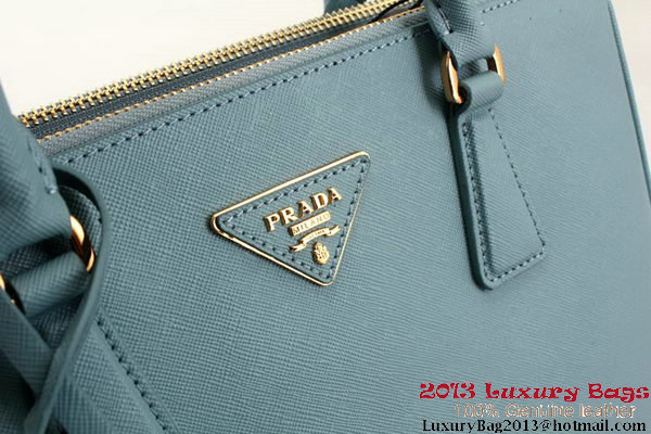 Prada Saffiano 30cm Tote Bag BN1801 - SkyBlue