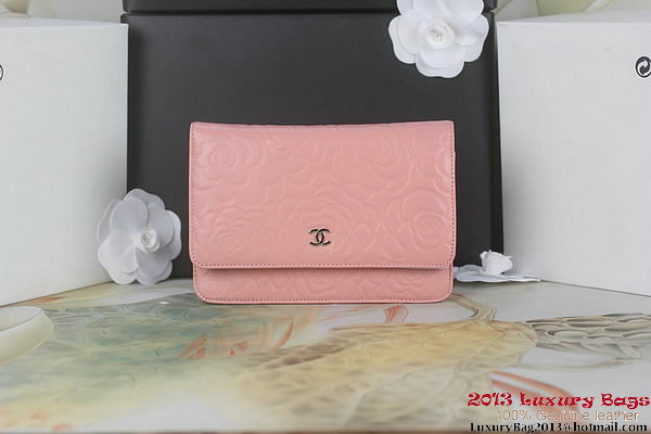 Chanel A33814 Original Sheepskin Leather mini Flap Bag Pink