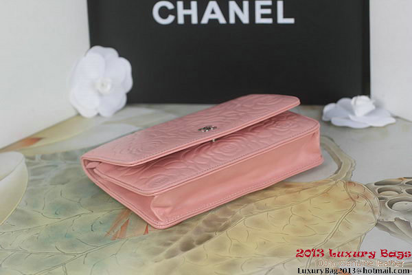 Chanel A33814 Original Sheepskin Leather mini Flap Bag Pink