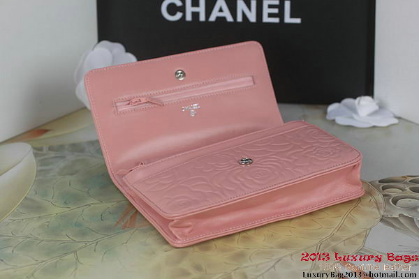 Chanel A33814 Original Sheepskin Leather mini Flap Bag Pink