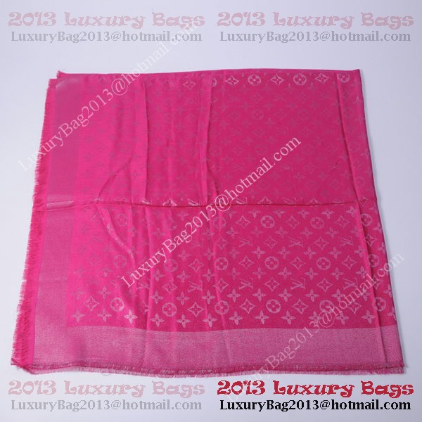 Louis Vuitton Scarves Cotton WJLV092 Rose&Silver Louis Vuitton Scarves Cotton WJLV092 Rose&Silver