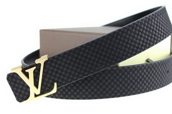 Louis Vuitton Belt LV2051 Black Gold