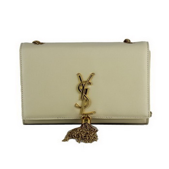 Yves Saint Laurent Monogramme Cross-body Shoulder Bag 66016 OffWhite