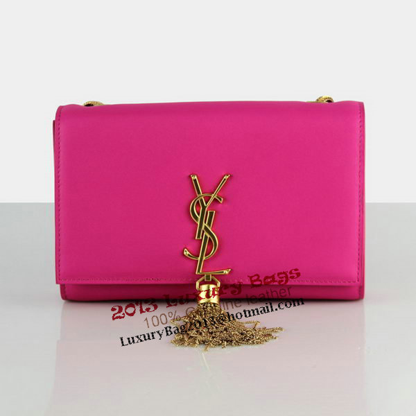 Yves Saint Laurent Monogramme Cross-body Shoulder Bag 66016 Peach