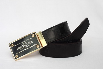 Louis Vuitton Brown Leather Belt LV2054