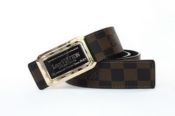 Louis Vuitton Damier Ebene Canvas Belt LV2053