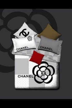 Replica Chanel Bedclothes Four Pieces Set_B